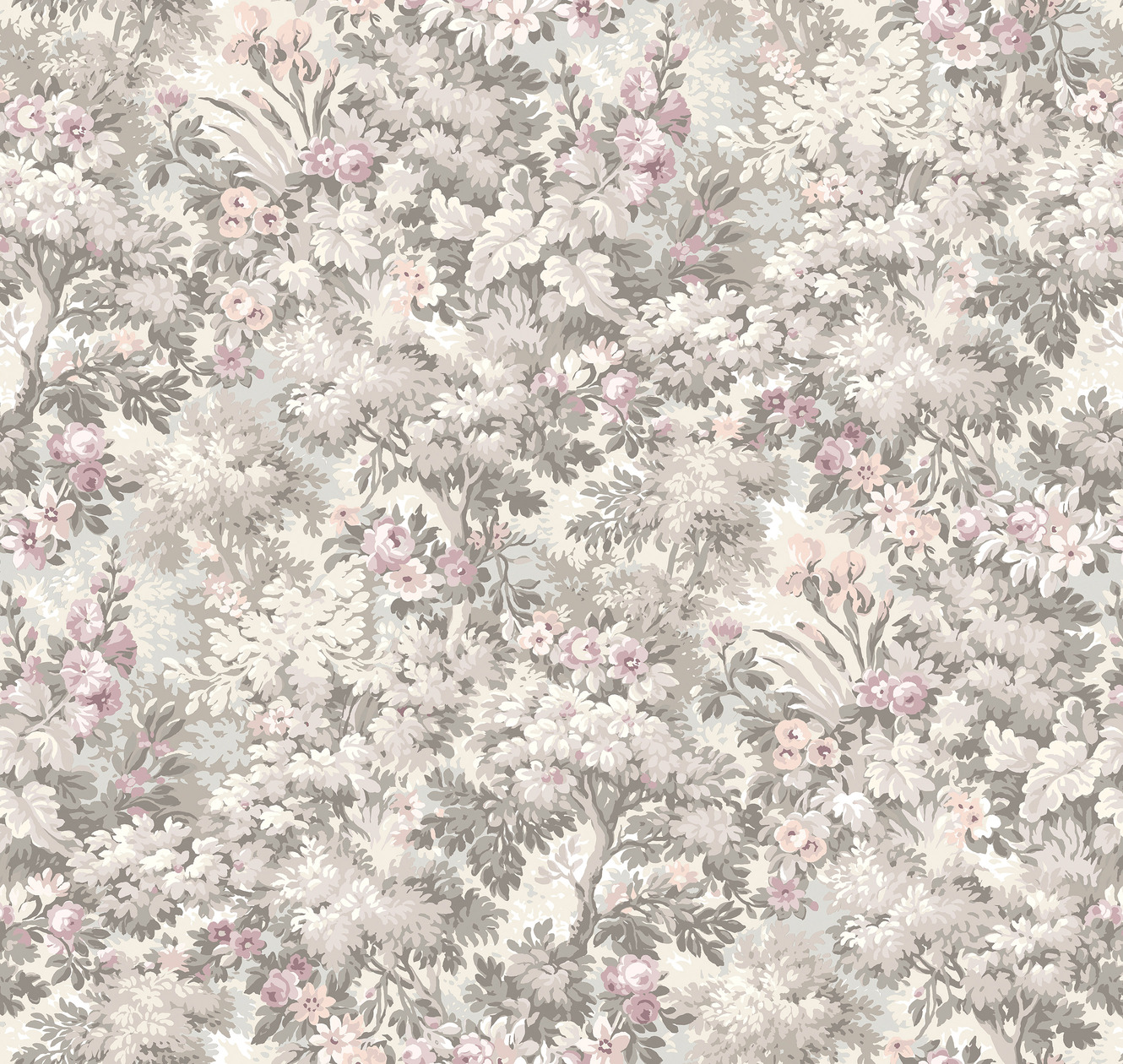 Панно Loymina Панорама Английский сад: панорамный паттерн PNR4 001 3×1 Панно Loymina Панорама Английский сад: панорамный паттерн PNR4 001 3×1